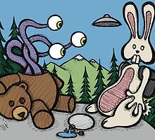 Teddy Bear and Bunny - The Confession by Brett Gilbert
