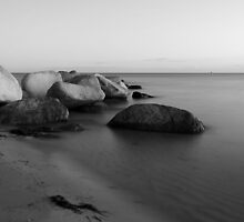 Stones in the sea by Falko Follert