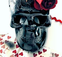 skull n rose by GabeArroyo78