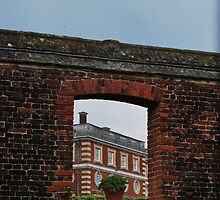 Window to Hampton Court Palace by Helen Greenwood