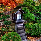 Pagoda At Japanese Garden by TRDesigns