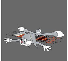 Bugs Bunny Roadkill by Creative Spectator