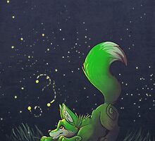 Firefly Fox - Green by Zhivago