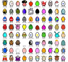 eggclection collection by Mariette (flowie) van den Heever