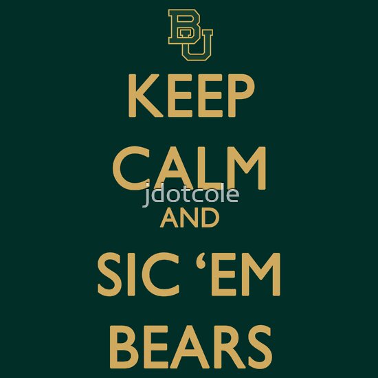 sic em bears shirt