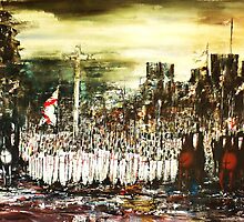 Crusade - Assembly at Dawn by Kaye Miller-Dewing
