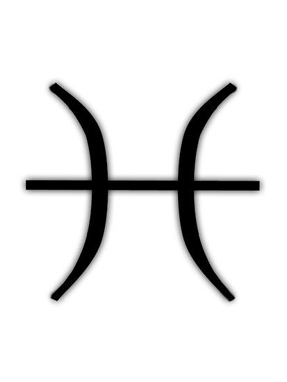 Pisces symbol zodiac