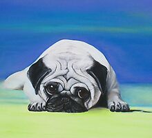Pug Dog by Laura Barbosa