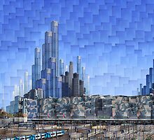 Melbourne 2064 AD: Federation Square by thescatteredimage