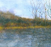 Hestercombe Gardens, Somerset (with a nod to Kurt Jackson) (Original sold) by Jacki Stokes