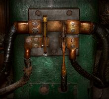 Steampunk - Electrical - Pull the switch by Mike Savad