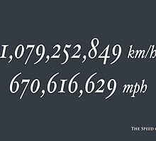 The Speed of Light by Michael Tompsett
