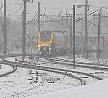 Winter on the East Coast Main Line, England ( 3 Features ) by Ian Alex Blease