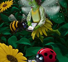 little magic fairy forest connected on to the internet by martyee