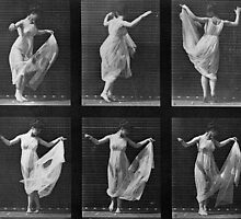 Dancing Woman, plate 187 from 'Animal Locomotion', 1887 by Bridgeman Art Library