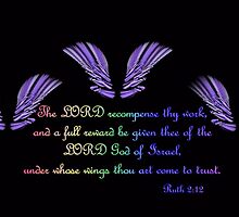 Under Whose Wings Thou Art Come To Trust by aprilann