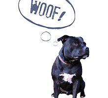 I love Staffies by Ludwig Wagner