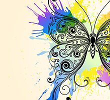 Butterfly (left) by trilac