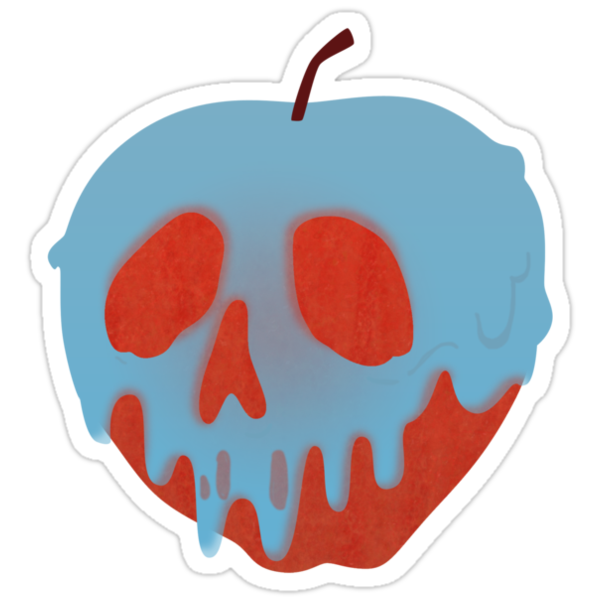 Poison Apple Stickers By Rebeccaariel Redbubble