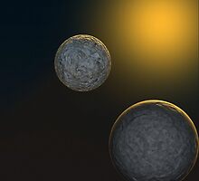Planets and Sun by nishlaverz