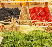 Fruit and Vegetable Display by jojobob