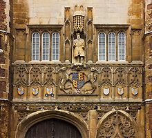 The Great Gate Entrance of Trinity College by kirilart