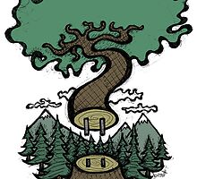 Plug In Tree by Brett Gilbert