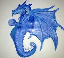 Indigo Dragon by AutumnRain17