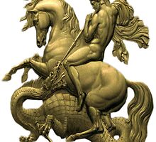 George And The Dragon by Tickleart