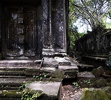 Forgotten Door, Cambodia by Michael Treloar