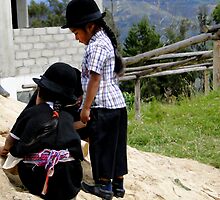 Saraguro Kids 282 by Al Bourassa