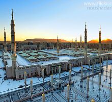 Masjid Nabawi -Madinah by Noushadali