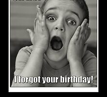 Oh no! I forgot your birthday! by Micklyn2