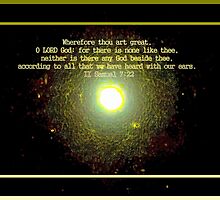 Thou Art Great, O LORD by aprilann