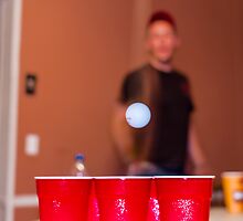 Beer Pong by Shaneface