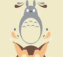 my neighbor totoro by rashellelee22