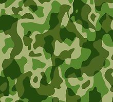 Camouflage Army Military Texture Pattern by BluedarkArt
