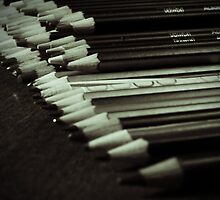 Pencils by helenthedoodler