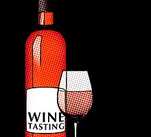 wine tasting card by maydaze