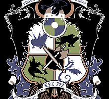 Dragon Training Crest - How to Train Your Dragon by CptnLaserBeam