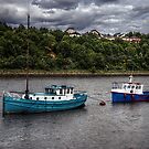 Two Boats by Andrew Pounder