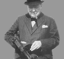 Sir Winston Churchill by warishellstore