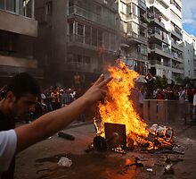 Protests against Turkish Government by Ilker Goksen