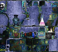 the Magician's Shelves by blacknight