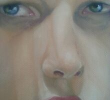 Oil work in progress by Samantha Aplin