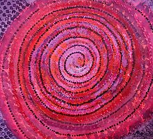 Sits in the Middle & Knows original painting by CrowRisingMedia