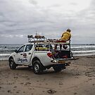 RNLI Lifeguards by Andrew Pounder