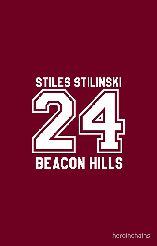 "Stiles Stilinski #24" iPhone Cases & Skins by heroinchains | Redbubble