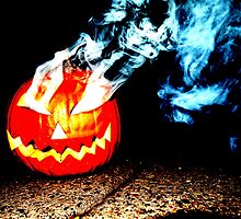 Smoke Bomb Pumpkin - White by Hallowaltz