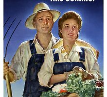 Work On A Farm This Summer -- Join The U.S. Crop Corps by warishellstore